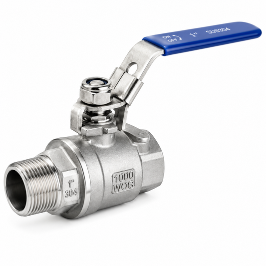 2-Piece Ball Valve Male x Female Threaded