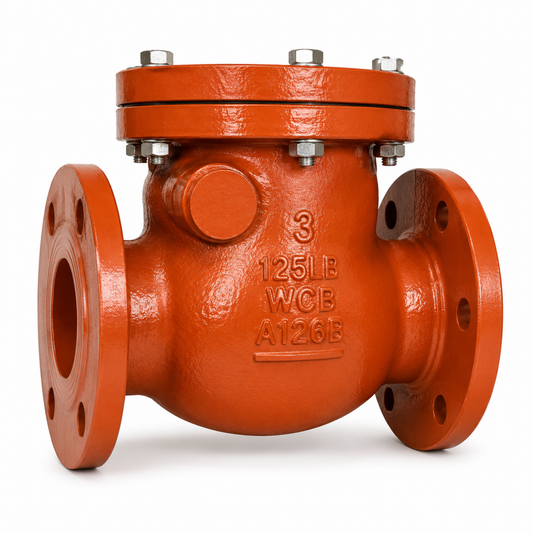 AWWA Swing Check Valve 125/150LBS Industrial Backflow Prevention