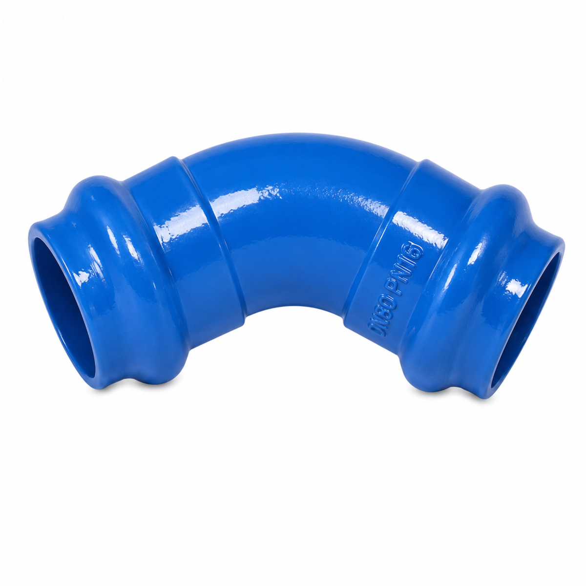 Double Socket 45 Degree Bend PN16 Ductile Iron Fitting in qatar