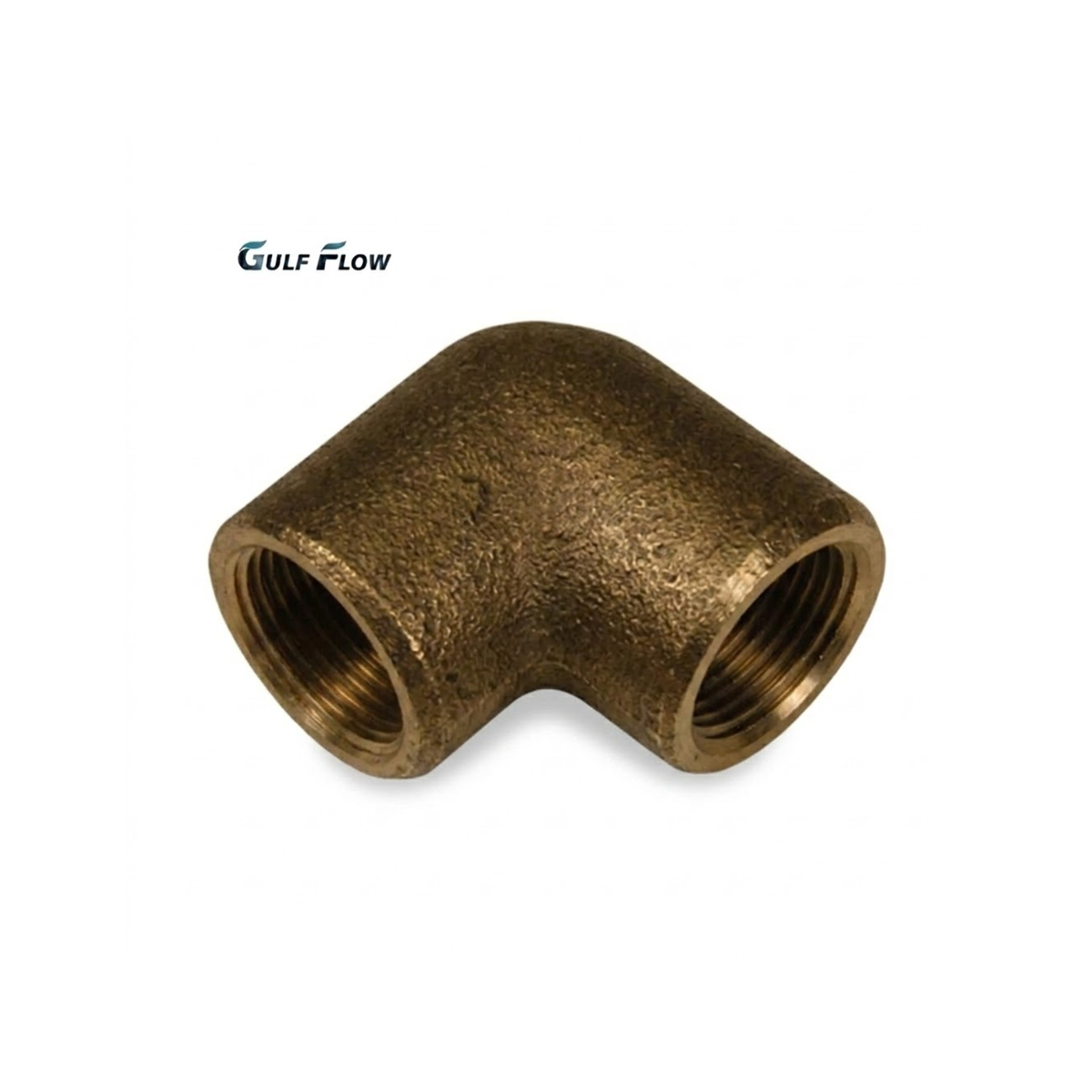 Gulf Flow black carbon steel 90 degree female threaded elbow pipe fitting for industrial B2B suppliers in Qatar