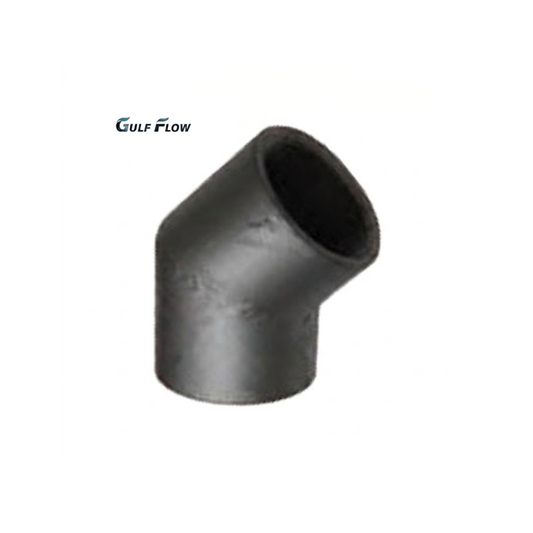 Gulf Flow hot-dip galvanized iron 45 degree female threaded elbow pipe fitting for water supply and HVAC networks in Qatar