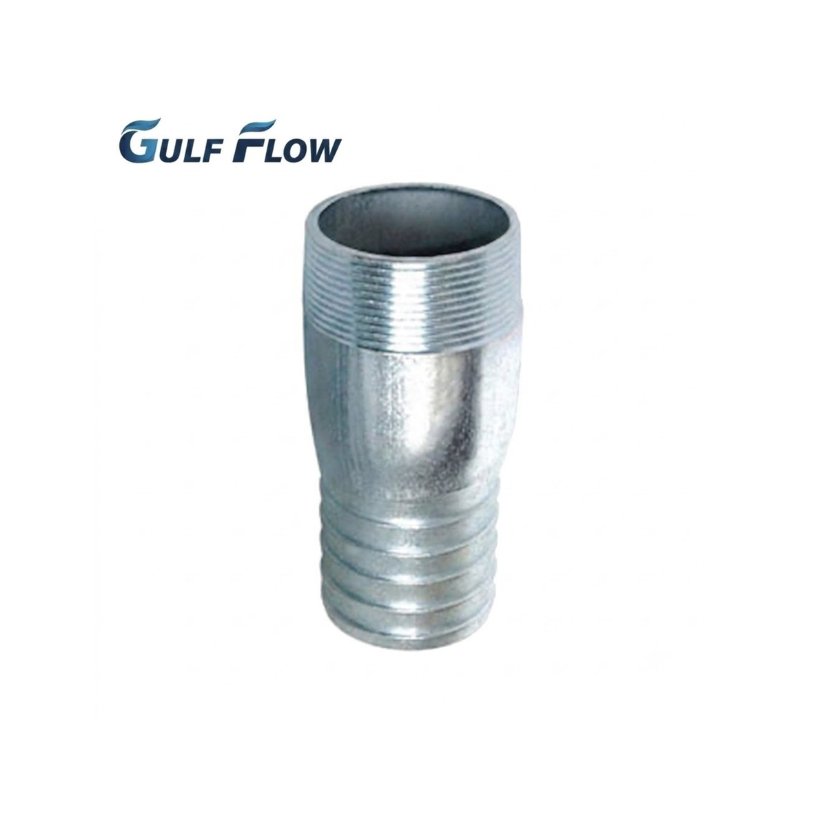 Gulf Flow hot-dip galvanized steel concentric swage nipple pipe reducer fitting with threaded ends