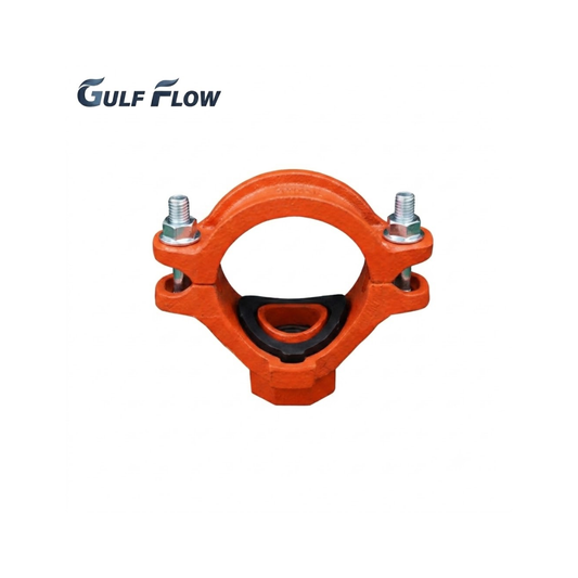 Mechanical tee threaded outlet used for fire fighting and industrial pipe branch connection in Qatar