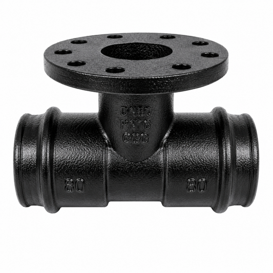 Scour Tee with Universal Multi-Drilled Flange Connection in qatar