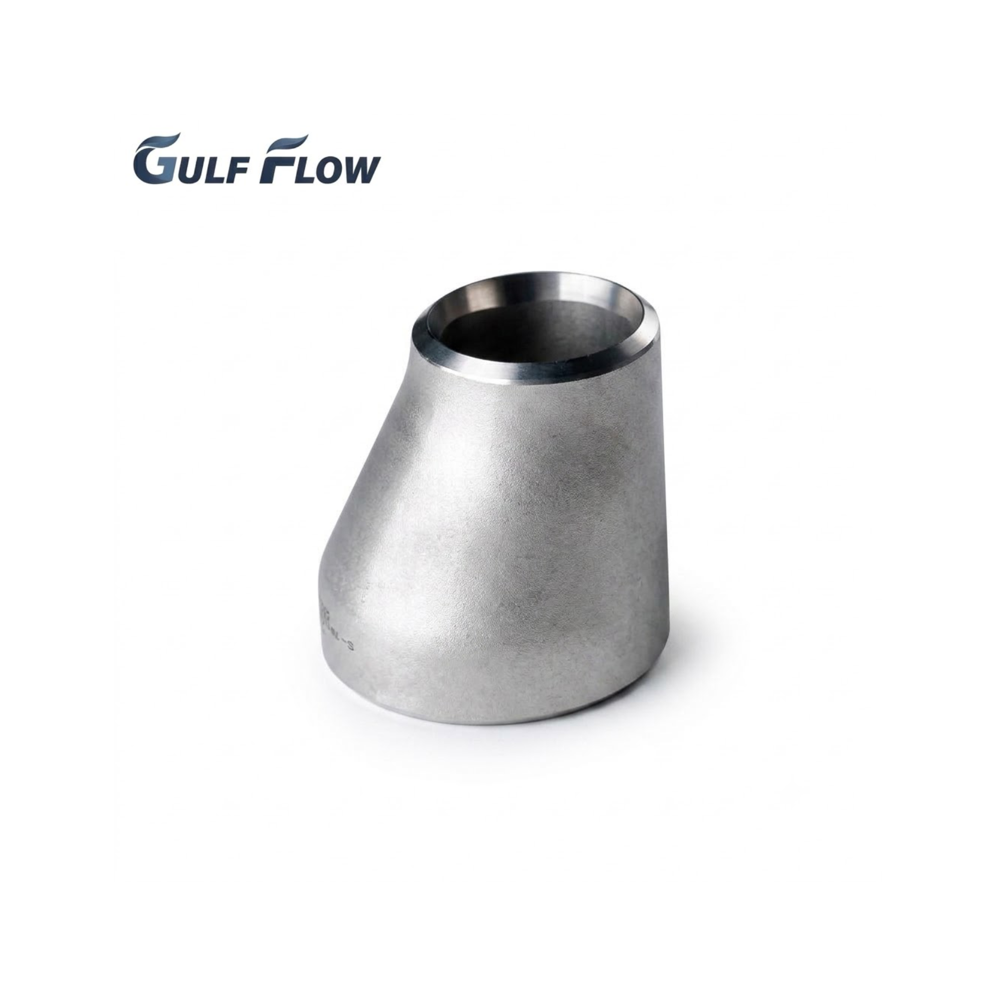 Stainless steel butt-weld eccentric reducer for industrial, oil and gas, fire protection, and pipeline systems in Qatar