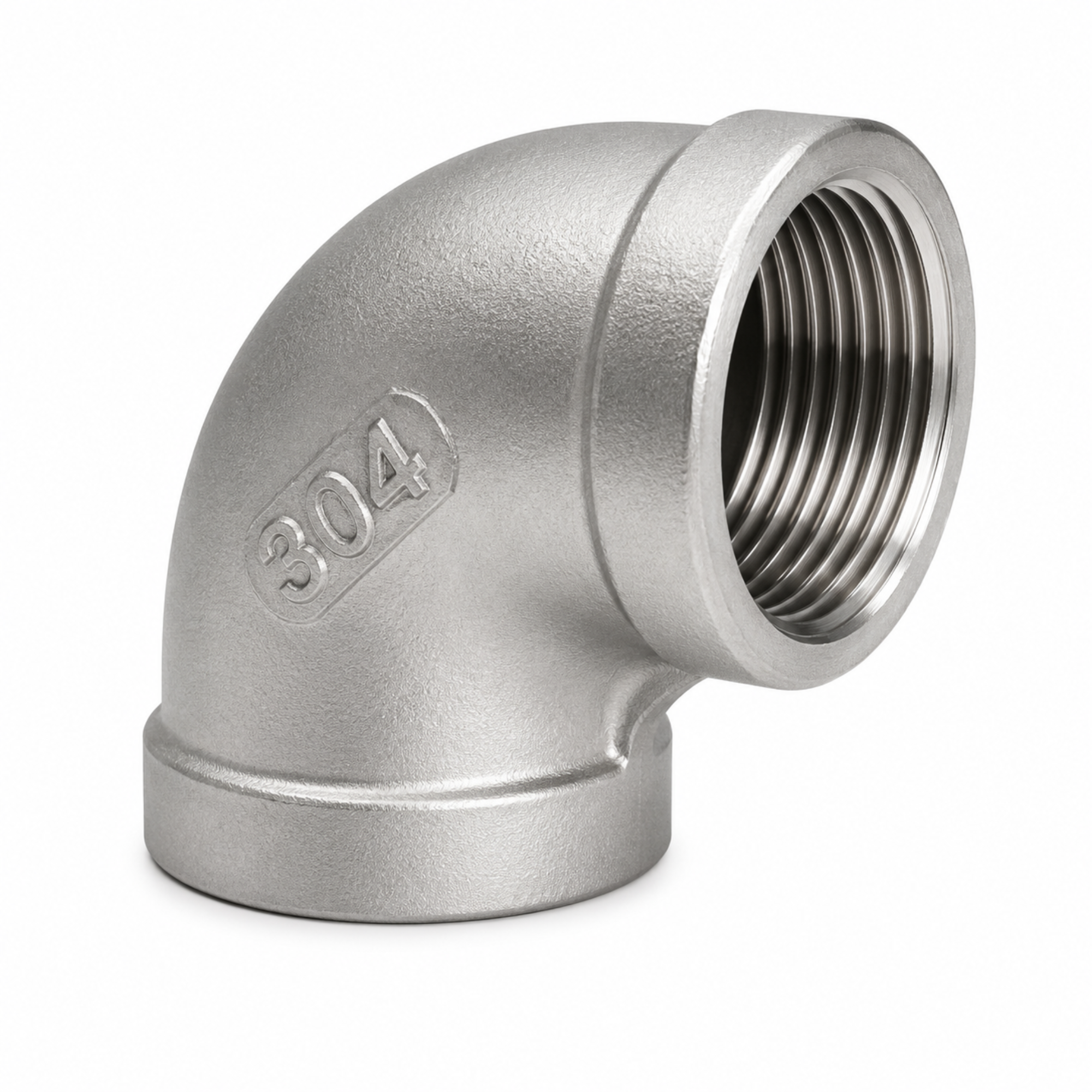 150LB 90-degree carbon steel elbow fitting for industrial piping systems in Qatar.
