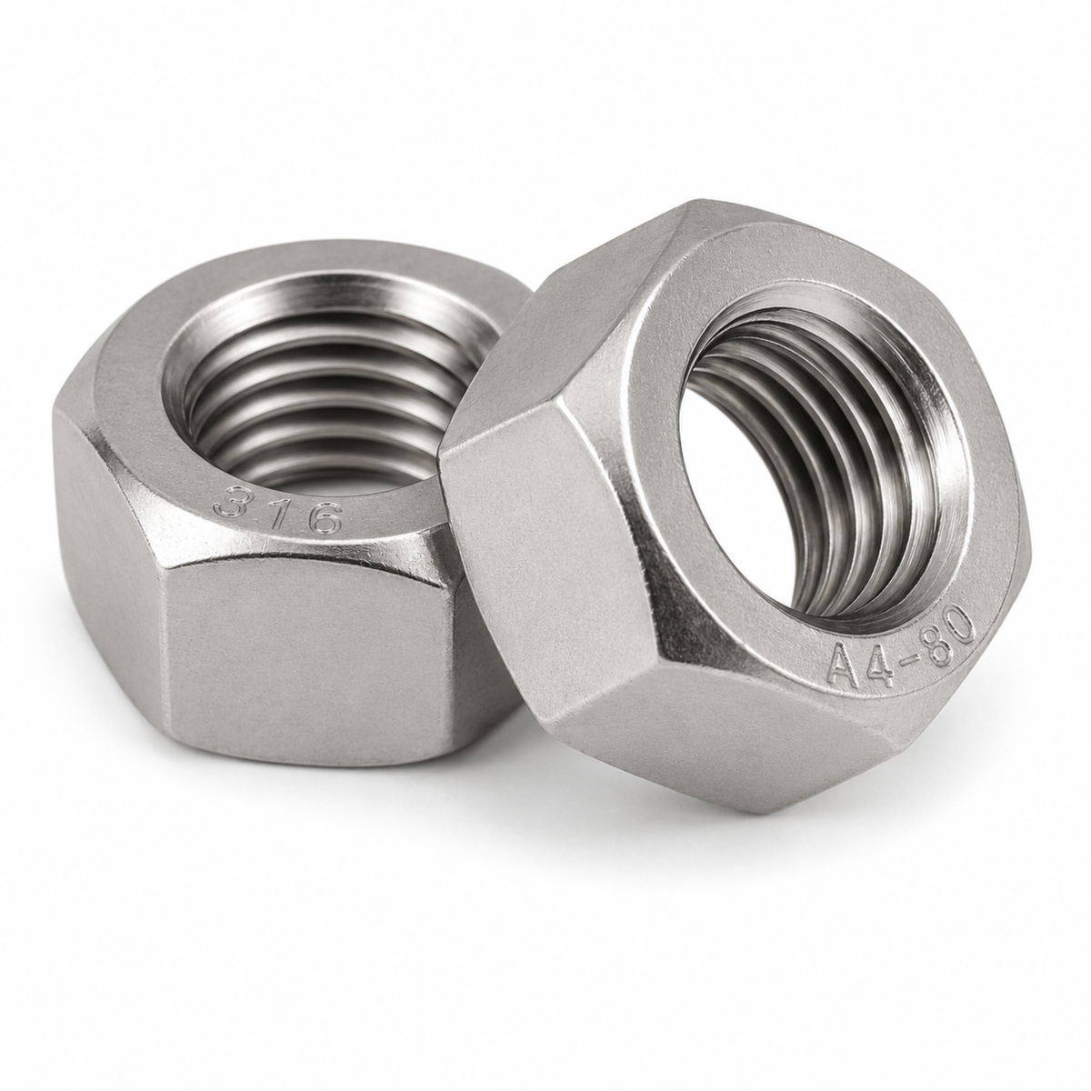 150LB carbon steel hexagonal nut fastener for industrial structural and piping support applications in Qatar.