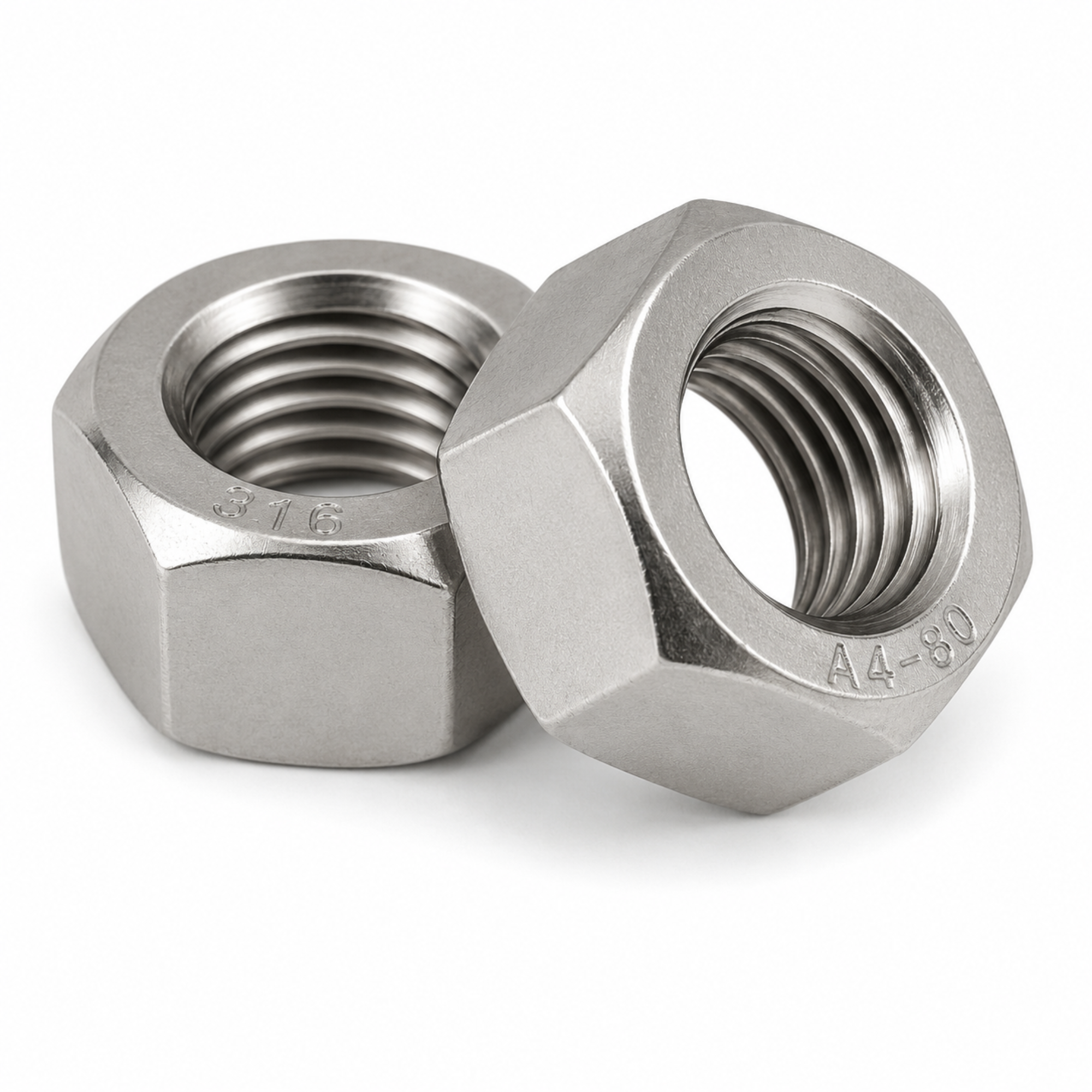 150LB carbon steel hexagonal nut fastener for industrial structural and piping support applications in Qatar.