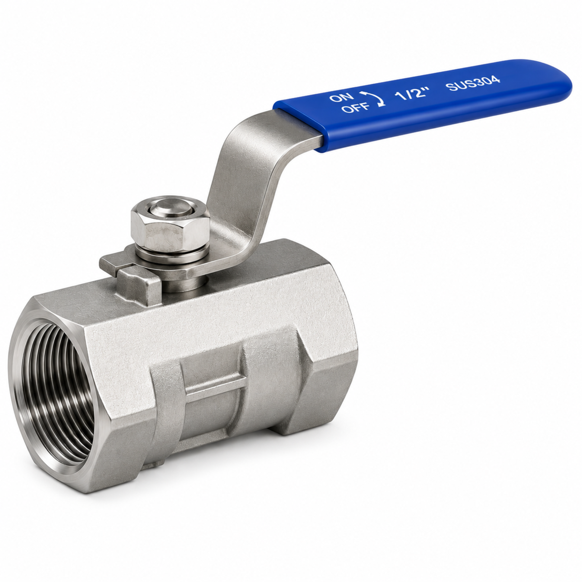 1-Piece Ball Valve Threaded Female x Female