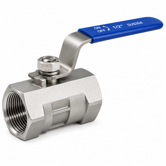 1-Piece Ball Valve Threaded Female x Female