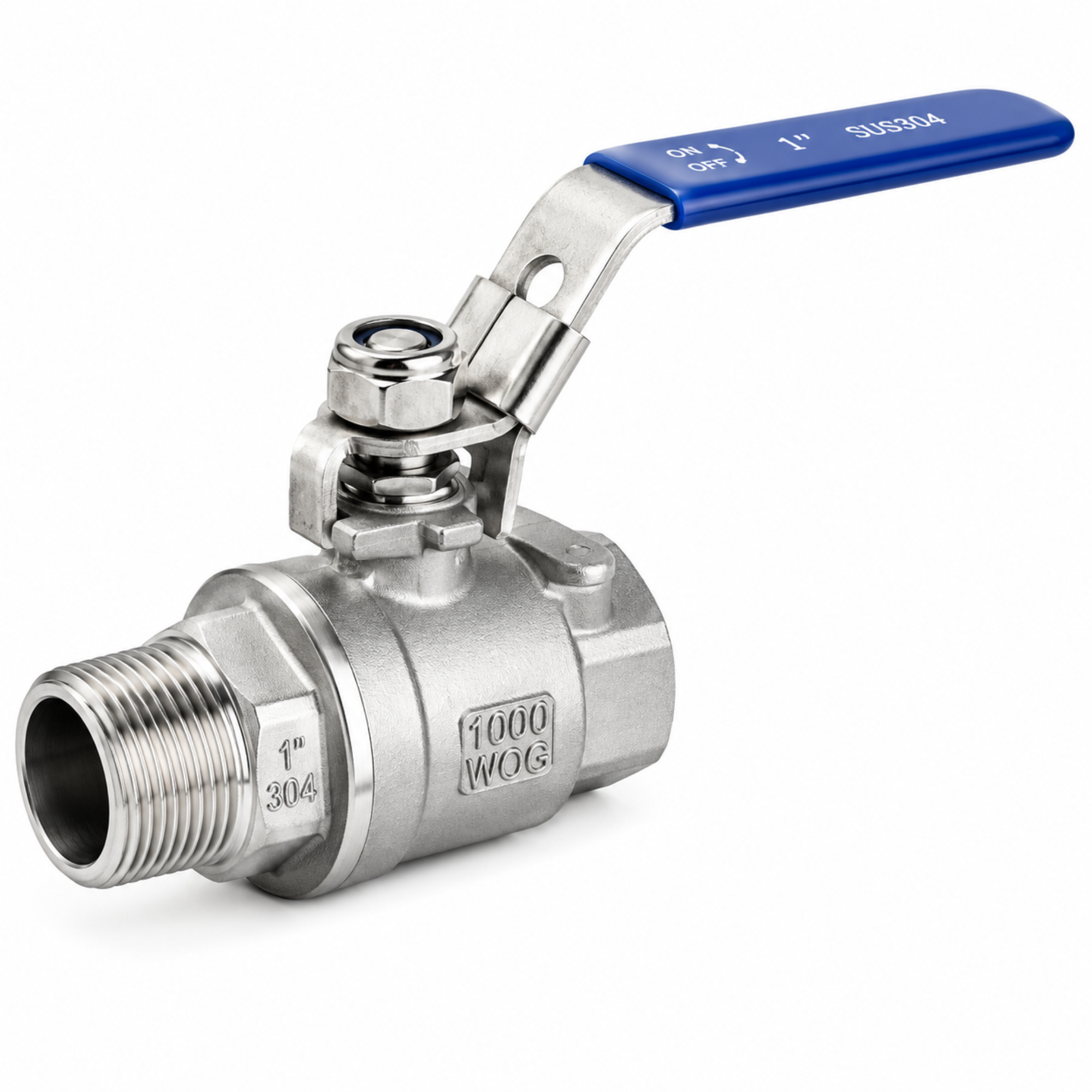 2-Piece Ball Valve Male x Female Threaded