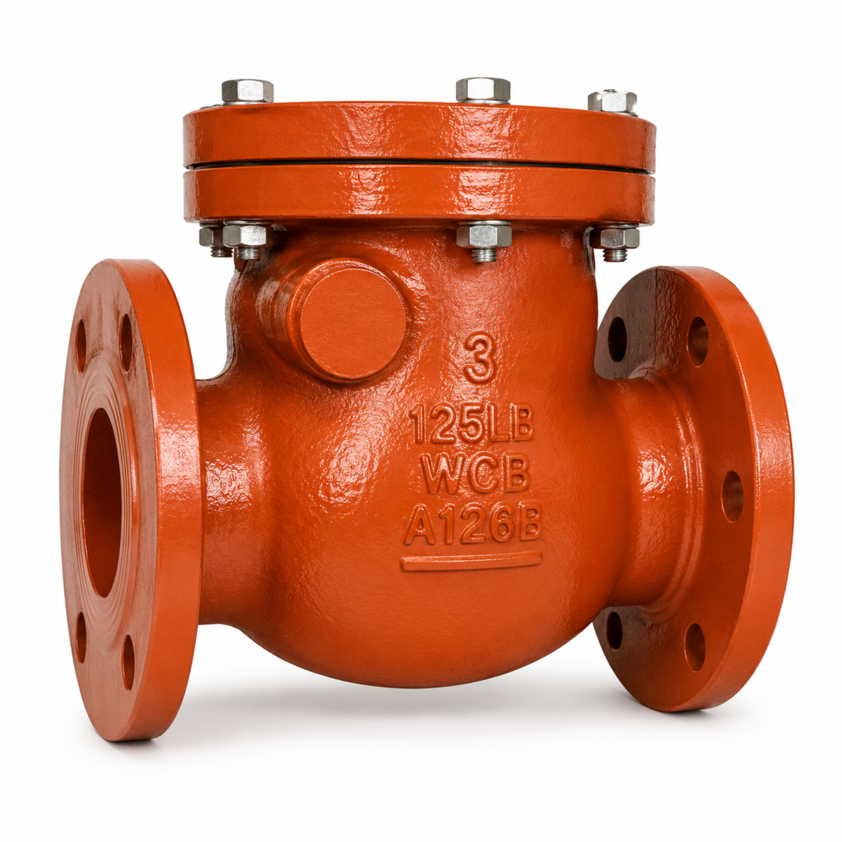 AWWA Swing Check Valve 125/150LBS Industrial Backflow Prevention
