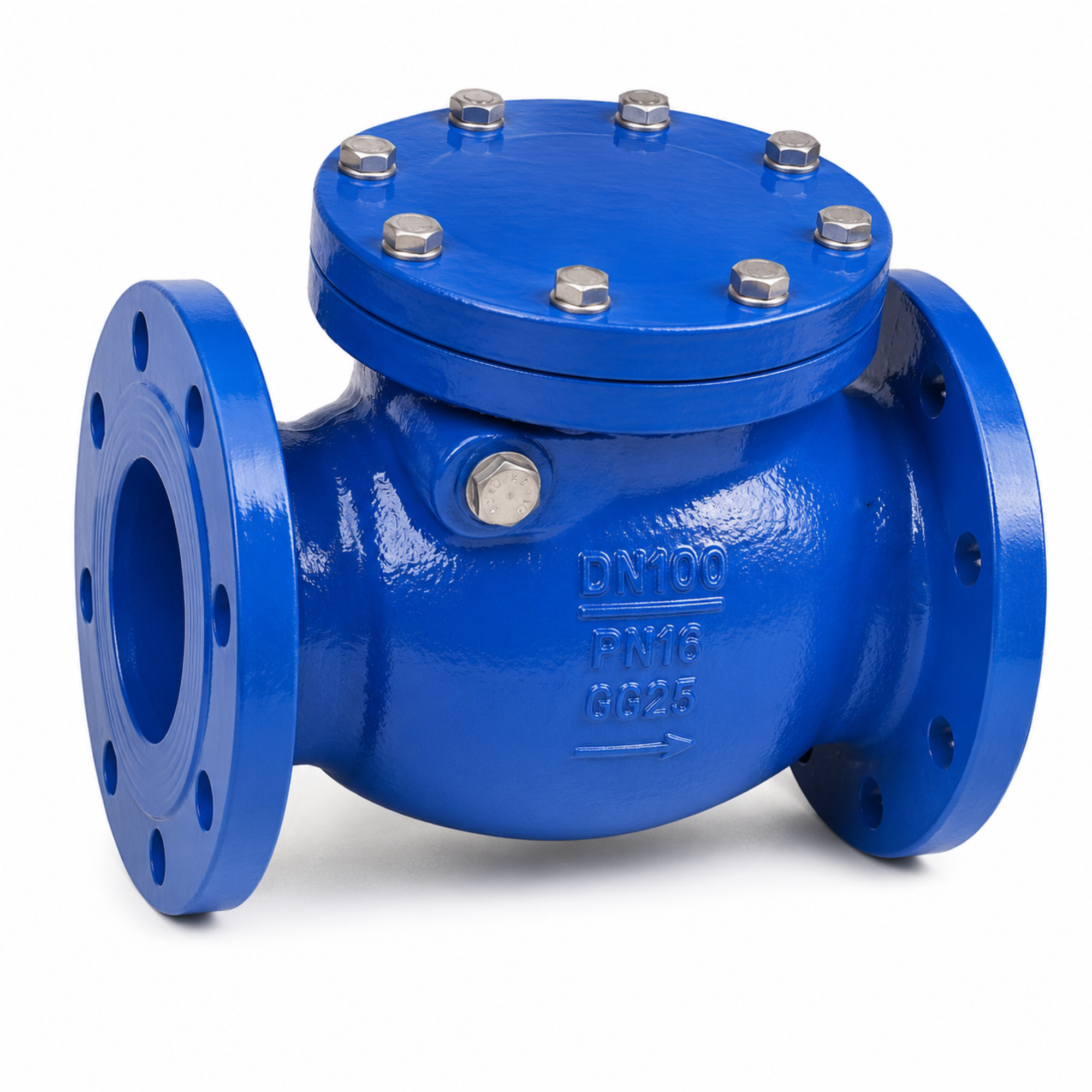 BS5153 Swing Check Valve PN10 PN16 Industrial Non-Return Valve