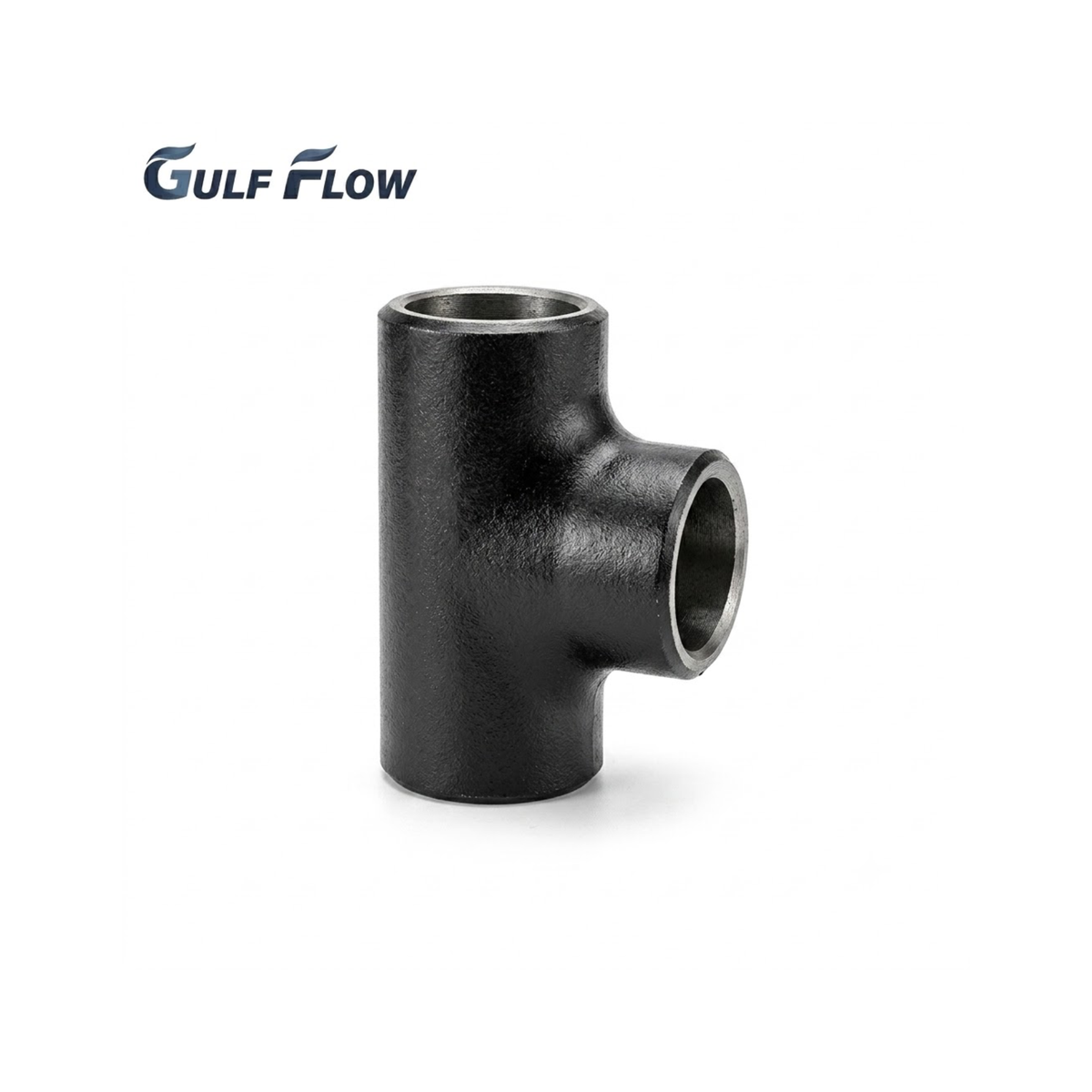 Carbon steel butt-weld equal tee fitting for industrial, oil and gas, and pipeline systems in Qatar