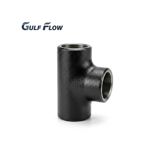 Carbon steel butt-weld equal tee fitting for industrial, oil and gas, and pipeline systems in Qatar