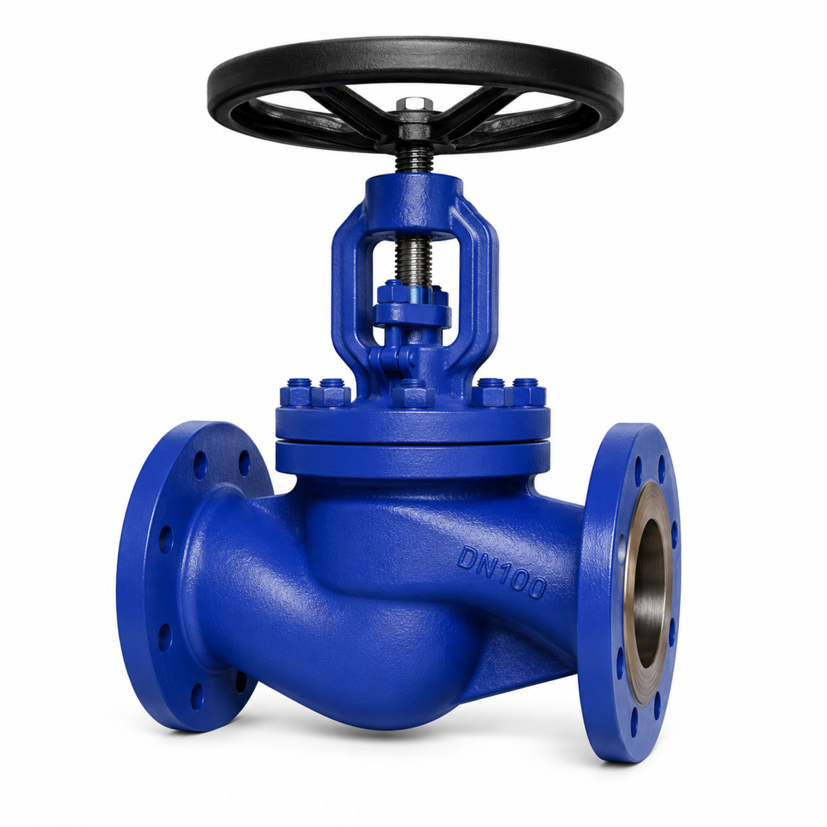 DIN3202-F1 Flanged Globe Valve PN10/PN16 Industrial Grade