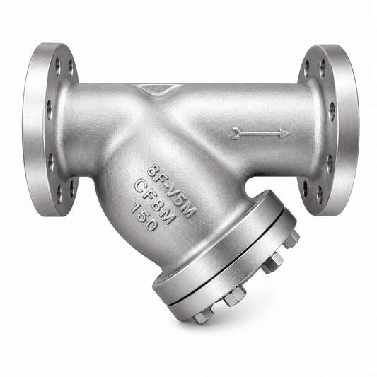 Flanged Y-Strainer Stainless Steel Filter in qatar