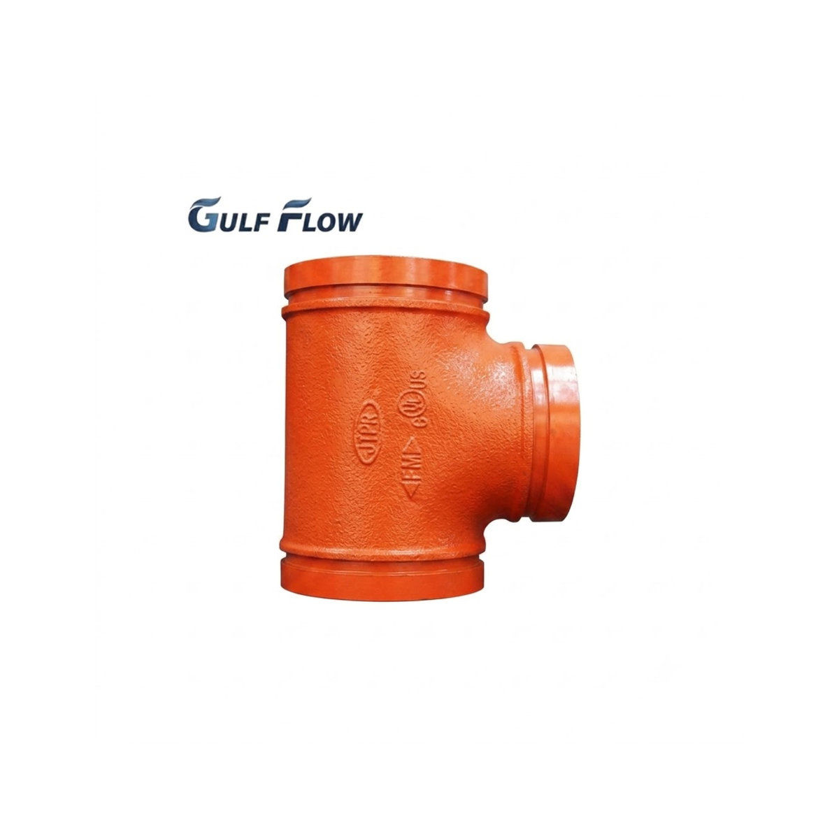 Grooved Equal Tee ductile iron pipe fitting for fire protection, HVAC and industrial piping in Doha Qatar