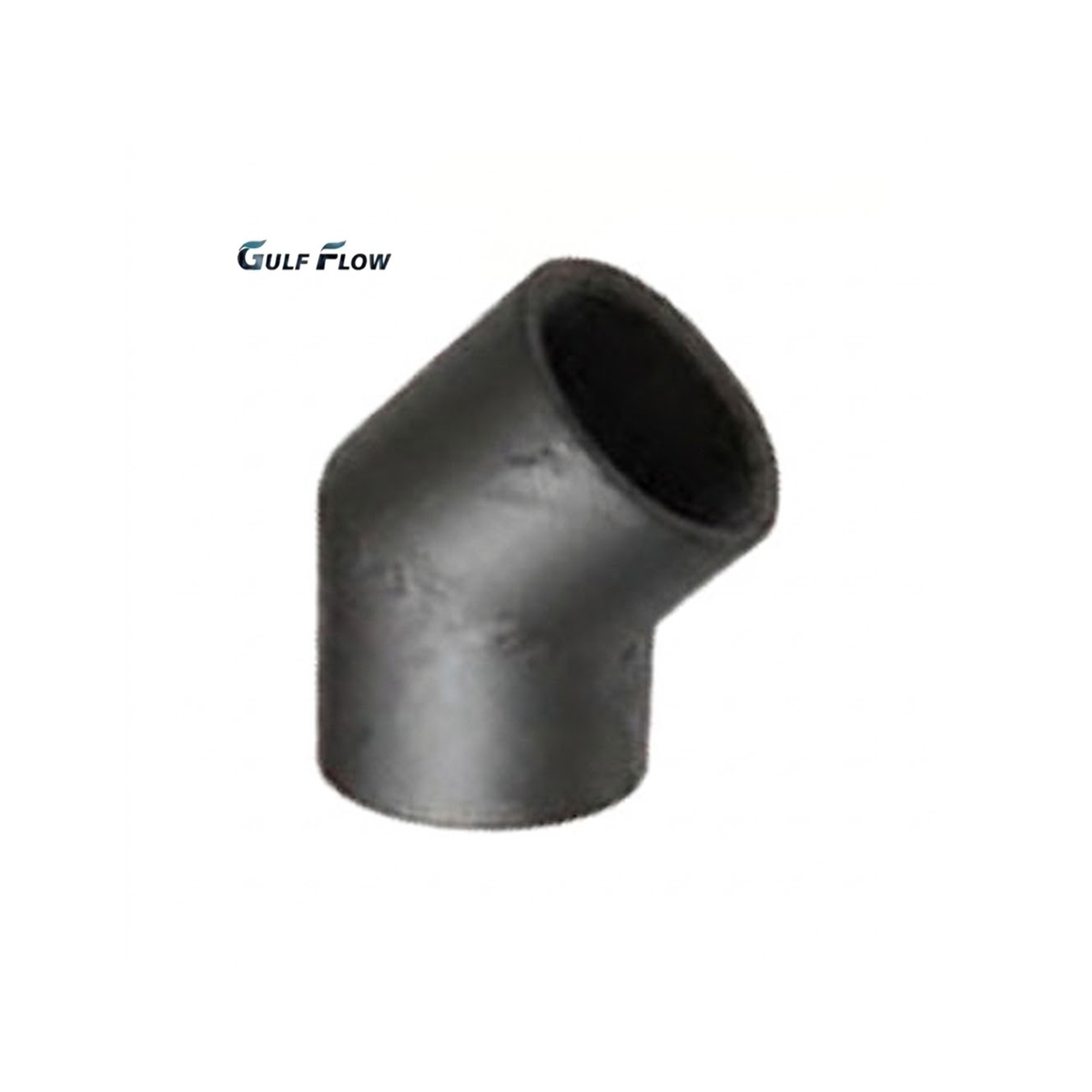 Gulf Flow hot-dip galvanized iron 45 degree female threaded elbow pipe fitting for water supply and HVAC networks in Qatar