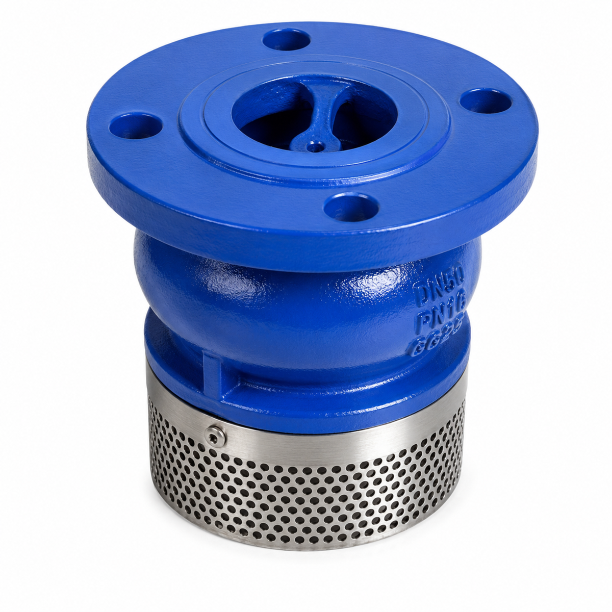 Industrial Foot Valve PN16 Flanged BS DIN AWWA ISO Compliant