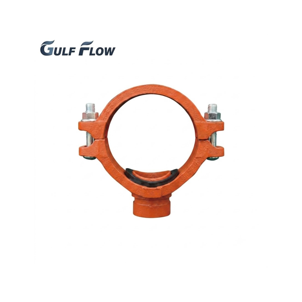 Mechanical tee grooved outlet used for fire fighting and industrial pipe branch connection in Qatar