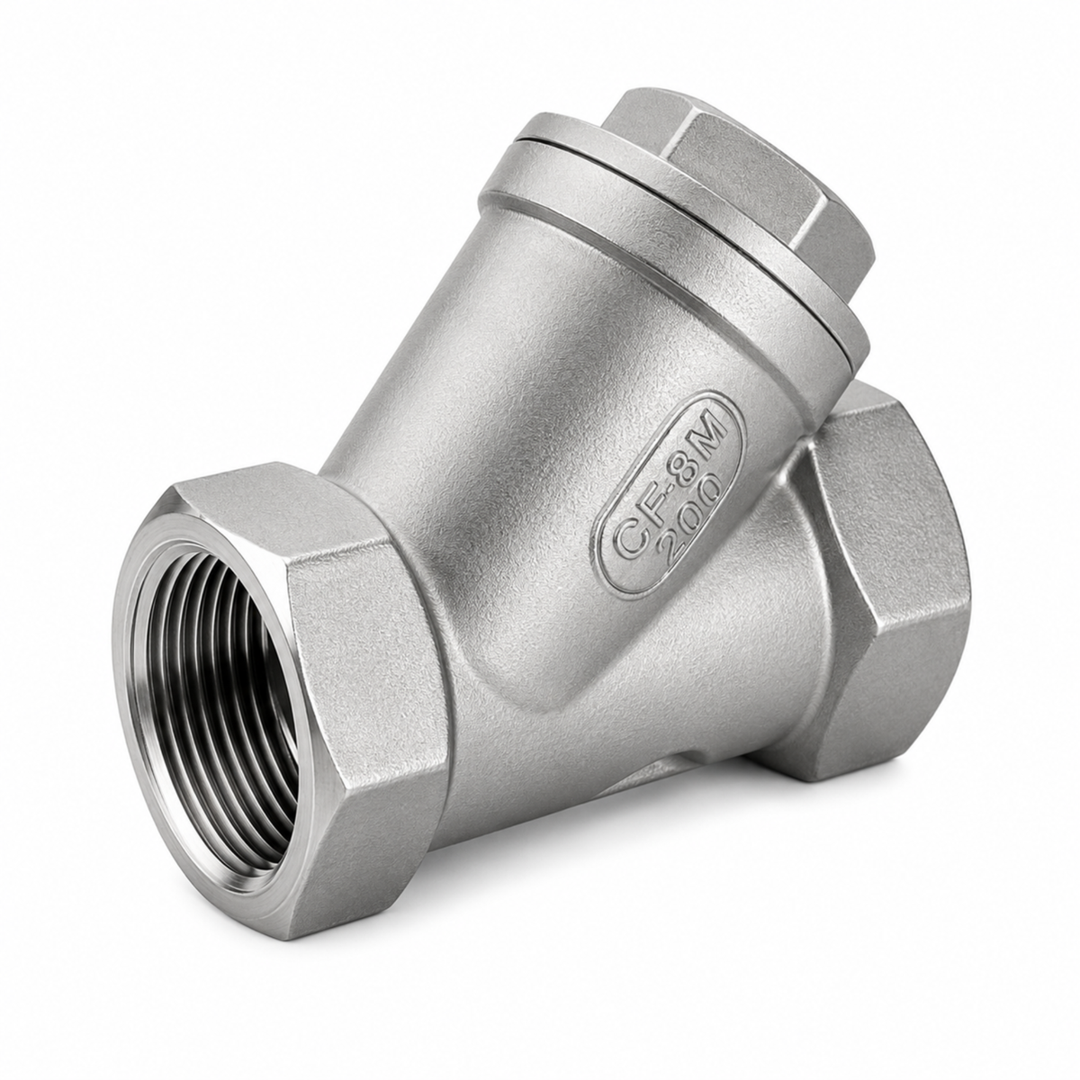 Threaded Y-Strainer Stainless Steel Filter in qatar