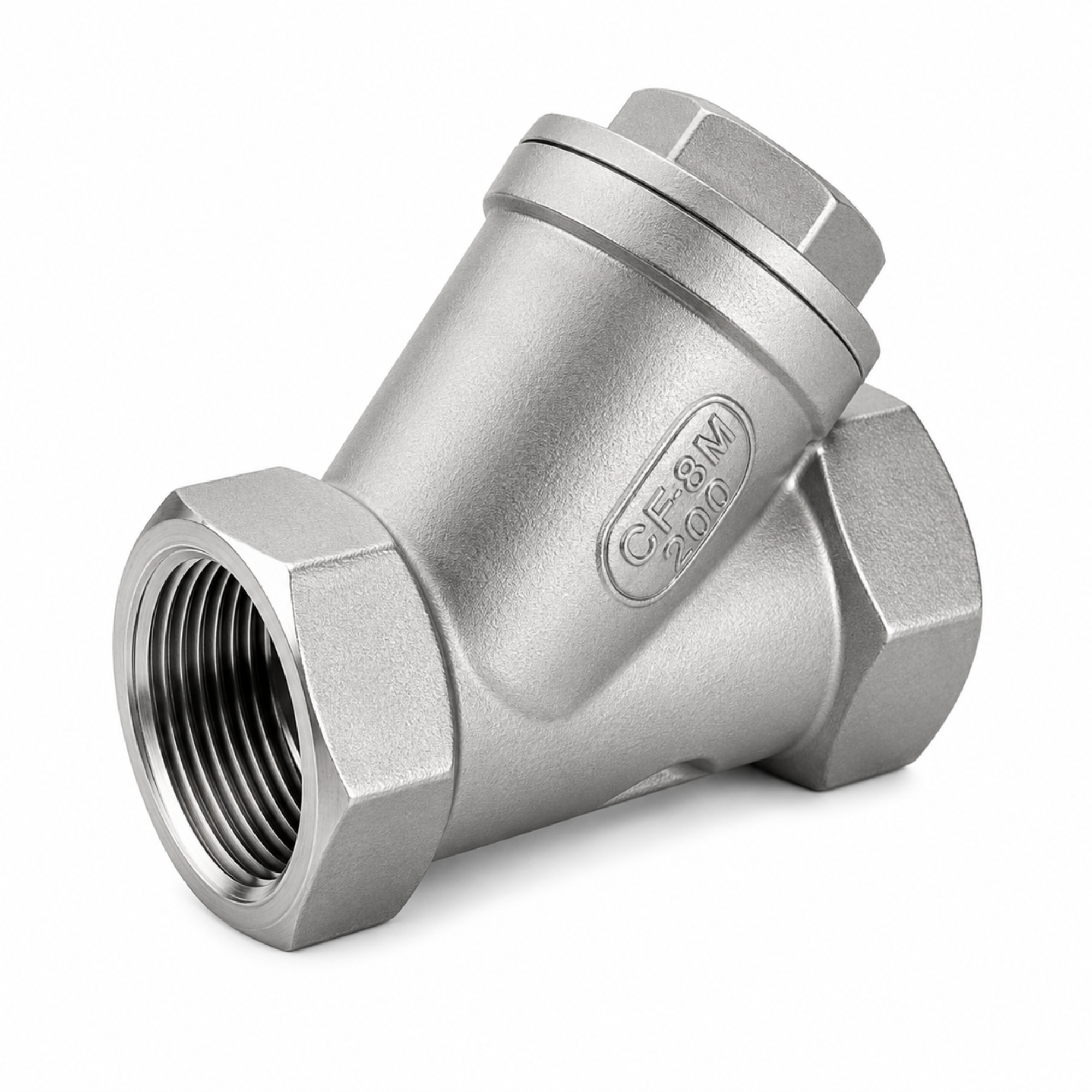 Threaded Y-Strainer Stainless Steel Filter in qatar
